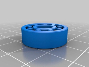 lets try yet another printable bearing replacement parts customized 3d print model - Mito3D