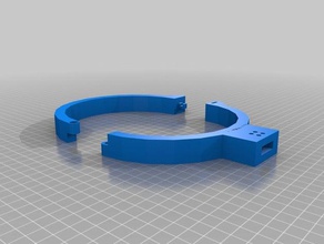 collar rígido puños diy 3d print model - Mito3D