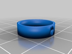 cross ring rings 3d print model - Mito3D