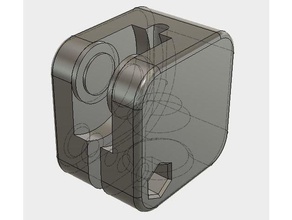 drybox angolo destro del filamento guida Stampante 3d accessori 608 cuscinetto scatola a secco 3d print model - Mito3D