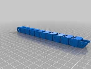 il mio personalizzato trascinare la catena senza monti fai da te su misura 3d print model - Mito3D