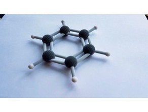 benzene molecule model learning ball stick model benzene chemistry chemistry model molecules