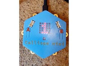 calliope mini case electronics multicolor 3d print model - Mito3D