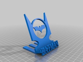 batman phone holder models 3d print model - Mito3D