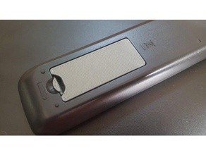 porta batteria samsung aa59-00443a altri gadget coperchio della remoto controllo 3d print model - Mito3D