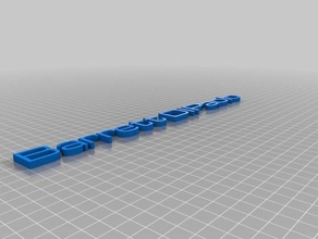 barrett dipaolo personalizado 3d print model - Mito3D
