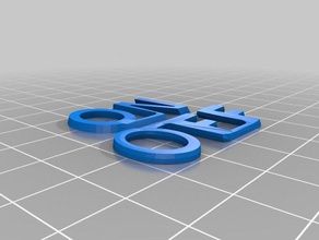 gli adesivi parti di ricambio off 3d print model - Mito3D