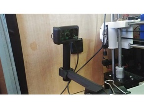 logitech camera mount 3d printing printer accessories monitor webcam 3d print model - Mito3D