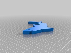 Hai - Zubehör keyring Schlüsselringe 3d print model - Mito3D