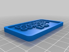 dcl sinais e logotipos personalizado 3d print model - Mito3D