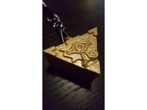 yugioh millennium puzzle necklace 3d printing 3d print model - Mito3D