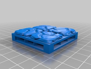 ruin Stock openlock openforge Magnetfuß toy & game Zubehör 3d print model - Mito3D