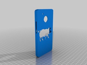 personalizado versie 3 cerdo moto g5 caso el teléfono móvil 3d de la barra 3d print model - Mito3D