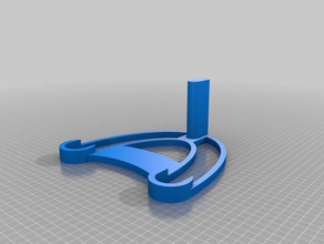 personalizable soporte de bobina v1 Impresora 3d accesorios personalizado 3d print model - Mito3D