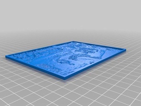 sonnys lith Arte en 2d personalizado 3d print model - Mito3D