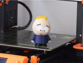 south park - butters multi-material people dual extrusion multi-color 3d print model - Mito3D