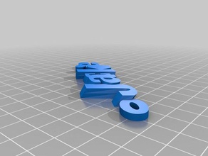 özelleştirilmiş iamburny benim metin - jacki organizasyon 3d print model - Mito3D