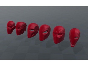 deathstroke cascos elegir a su favorito La impresión en 3d 3d print model - Mito3D