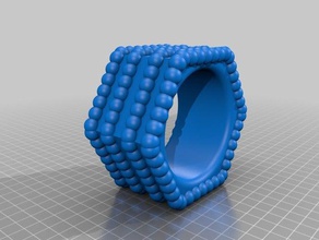 braccialetto di perle bracciali 3d print model - Mito3D