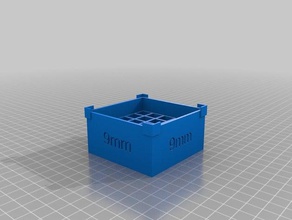 stackable ammo boxes tool holders & 3d print model - Mito3D