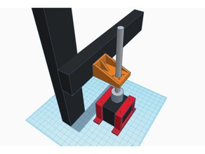 tevo universal inverted z axis 3d printer parts tarantula 3d print model - Mito3D