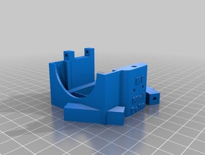 monoprice mini delta effector mount 3d printer parts 3d print model - Mito3D