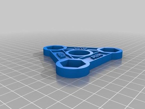 ava spinner m12 somun mekanik oyuncaklar özelleştirilmiş 3d print model - Mito3D