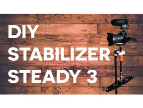 steady 3 - camera stabilizer dslr glidecam gimbal steadicam steadycam 3d print model - Mito3D