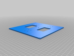 anycubic i3 mega piastra Stampante 3d parti 3d print model - Mito3D