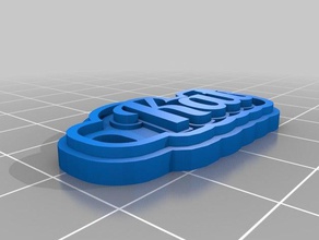 kat Schlüsselanhänger kundengebundene 3d print model - Mito3D