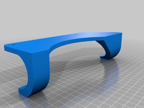 laptop mount acer s243hl screen computer stand 3d print model - Mito3D