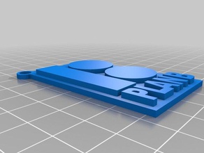 plan b kaykay Anahtarlık 3d print model - Mito3D