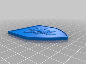 lannister shield toy & game accessories gameofthrones got 3d print model - Mito3D