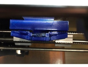 self locking y belt holder anet a8 3d printer parts upgrade 3d print model - Mito3D