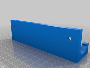my customized basic wall mounted hook screws organization 3d print model - Mito3D