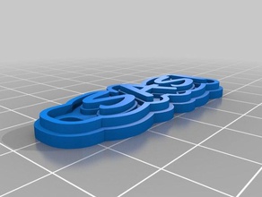 sasi llaveros personalizado 3d print model - Mito3D