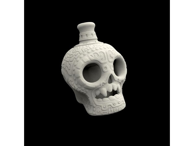 magic dead whistle 2 lq version sculptures atstecs death historical music musical instrument souvenir 3D print model - Mito3D