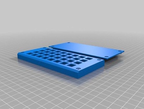 parametric case adafruit trellis electronics openscad 3d print model - Mito3D