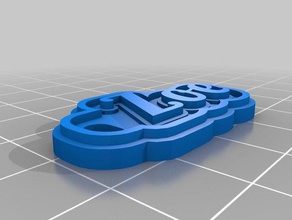 zoe2 llaveros personalizado 3d print model - Mito3D