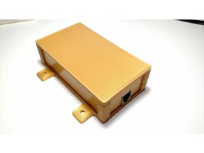 perma-proto gabinete eletrônica adafruit huzzah diy de caso caixa eletrônico radio shack rj11 3d print model - Mito3D