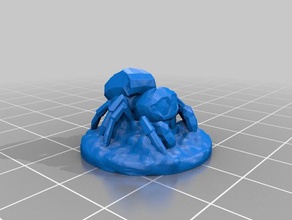 dnd cute spider dota2 itsy games parthfinder 3d print model - Mito3D