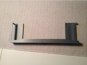 one connect mount organization hdmi samsung tv shelf usb wall 3d print model - Mito3D