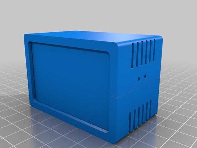 a caixa de luz 4x2 para embutir eletrônica personalizado 3D print model - Mito3D
