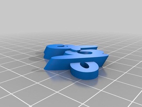 bff - keychain organization customized 3d print model - Mito3D
