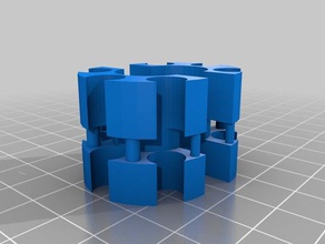 tool holder round bits style 3d printing 3d print model - Mito3D