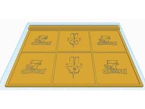 7th continent - player equipment tray toy & game accessories gameboard 3d print model - Mito3D