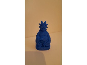 rick buddha 3d-drucken 3d print model - Mito3D
