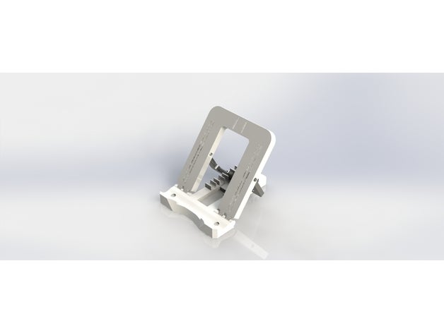 foldable adjustable phone stand mobile holder 3D print model - Mito3D