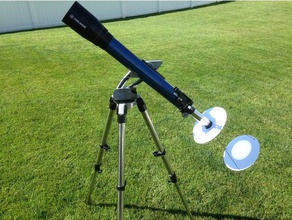 telescope solar projector solulus physics & astronomy accessory parts 3d print model - Mito3D