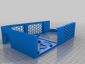 prefect case anet a8 remix 3d printer parts mainboard 3d print model - Mito3D